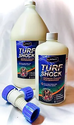 Turf Shock! 1 Gallon+1 Quart+Hose Sprayer - Artificial Grass Cleaner • $38.99