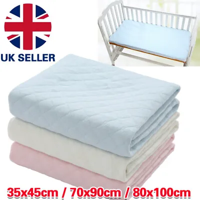 Reusable Incontinence Bed Pad Washable Wetting Protective Dry Mats Absorbent S-L • £7.58