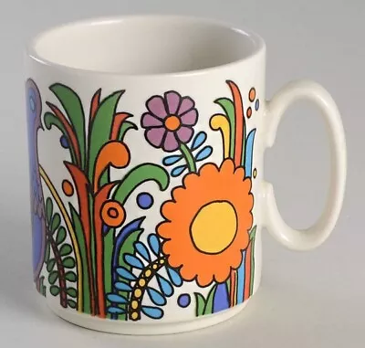 Acapulco Pattern VILLEROY & BOCH Cup Vitro Porcelain Coffee Tea Hot Chocolate • $30