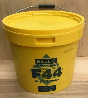 F.Ball Styccobond F44 Vinyl Flooring Adhesive 15 Litres / Acrylic / Solvent Free • £100.45