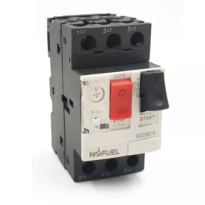 NEW Manual Motor Starter Button Motor Circuit Breaker GV2ME18 10-16A USA STOCK • $36.99