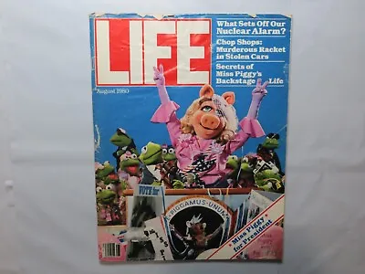 August 1980 Life Magazine Muppet Miss Piggie For President S8 • $12.99