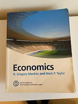 Economics Textbook - N. Gregory Mankiw & Mark P. Taylor • £10