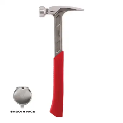 Milwaukee 22 Oz. Smooth Face Framing Hammer • $47.49