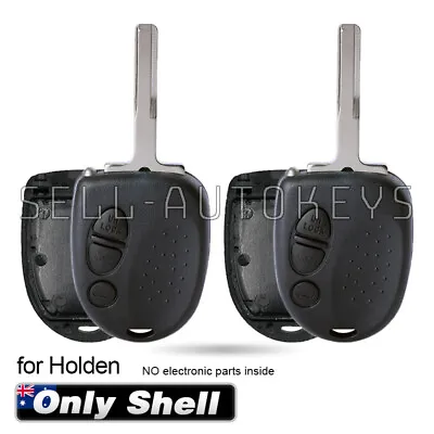 $17.19 • Buy 2x For Holden Commodore VS VR VT VX VY VZ 3 Buttons Remote Key Shell Case Fob