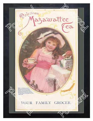 Historic Mazawattee Tea 1890s. Advertising Postcard 1 • $3.86