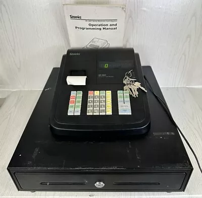 Sam4s ER-180T Cash Register / Shop Till Working / Spares & Repair (Please Read) • £79.99