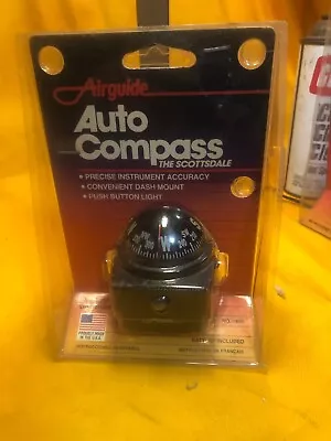 Vintage Auto Compass Scottsdale  AIRGUIDE Made In USA New Old Stock • $49.99