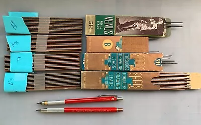 Two Vintage Koh-I-Noor Technigraph Drafting Mechanical Pencil + Extra Leads • $29.95