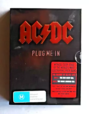  AC DC Plug Me In Box Set  DVDs  2010 . Unused ! • $17