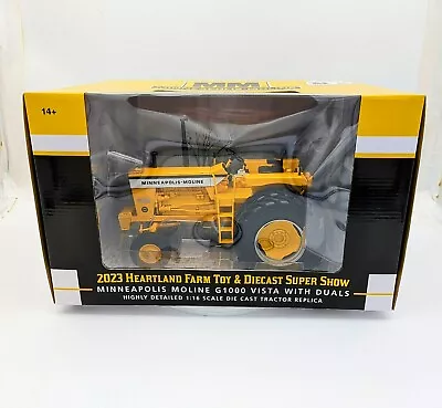 🔥🔥 1/16 Minneapolis Moline G-1000 Vista 2WD Wide Front Rear Duals DAL001 Toy • $229