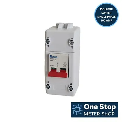 100a Isolator Switch - Single Phase • £18