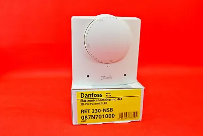 Danfoss RET 230NSB Room Thermostat 087N701000 Night Setback • £44.99