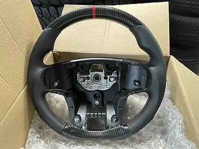 Carbon Fiber Leather Steering Wheel For 2015-2021 Ford Ranger PX2 PX3 • $550