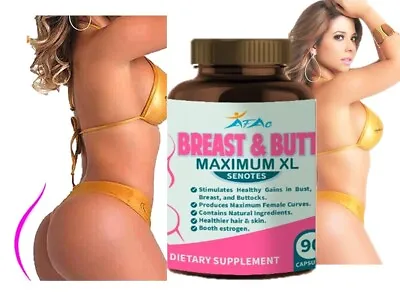 THICK BREAST BUTT THIGHS HIPS WEIGHT GAIN  90 Capsules Get • $16.99