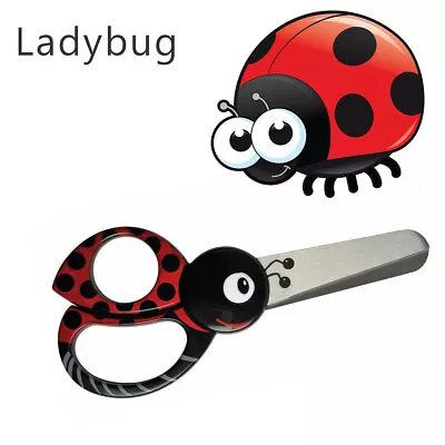£4.99 • Buy Fiskars  Kids Children Safety Scissors Ladybug  Animal Shaped Handled Arts Craft
