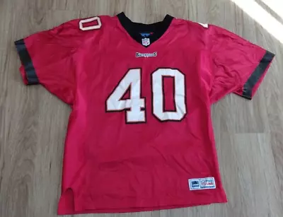 Tampa Bay Buccaneers Mike Alstott Jersey Size 48 Authentic Adidas NFL Pro Line • $225