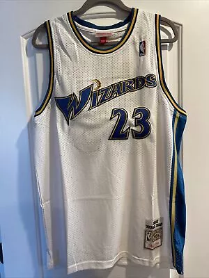 Washington Wizards Jordan Jersey  Mitchell Ness Hardwood Classic Size XL • $65