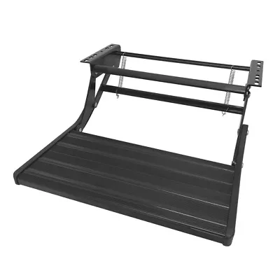 Black Aluminium Pull Out Folding Caravan Step 545mm Manual Single Compact For RV • $179