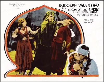 8x10 Print Rudolph Valentino Vilma Banky Son Of The Sheik  UA 1926 #SNR • $15.99