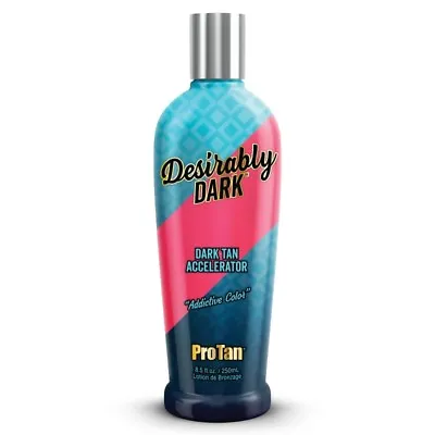 £13.99 • Buy Pro Tan Desirably Dark Tanning Sunbed Tanning Accelerator Lotion + Free Goggles
