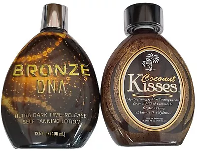 Ed Hardy Coconut Kisses Tanning Lotion & Bronze DNA Self Tanner Sunless Tanning • $31.99