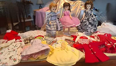 Three Vintage Vogue Jill Dolls With Clothes • $27