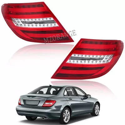 LED Tail Light Rear Lamp Brake For MERCEDES-BENZ W204 C Class 2011-12 2013 2014 • $196.66
