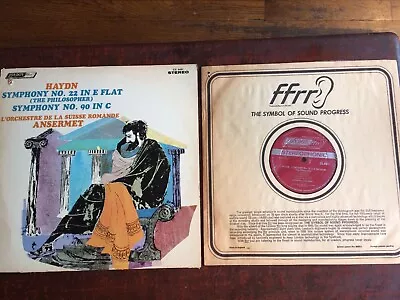 Haydn Symphony No. 22 In E Flat (The Philosopher)... Vinyl Record 1966 Stereo • $6