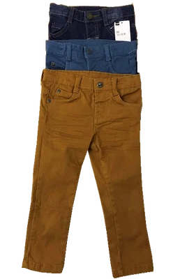 £2.50 • Buy Boys HEMA Summer Cotton 3 Color Trousers Pants For Toddlers 2M- 5Y