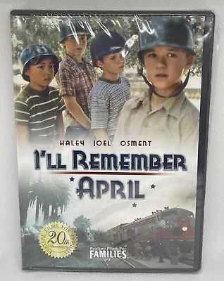 I’ll Remember April (DVD 1998) Haley Joel Osment Pat Morita NEW Sealed • $5.91