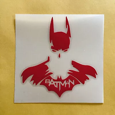 BATMAN Decal Stickers DIE-CUT CHROME Or Color Vinyl NEW Dark Knight • $3.89