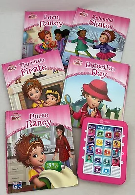 Disney Junior Fancy Nancy Electronic Me Reader & 5 Books READ • $9.95