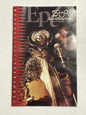 WDW Walt Disney World EPCOT 2000 Commemorative Program • $14