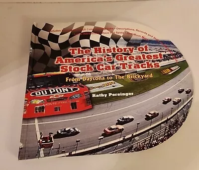 History Of America's Greatest Stock Car Tracks Hardcover BOOK Motor Sport NASCAR • $15