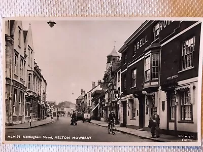 Nottingham Street Melton Mowbray￼ 1960 Used Postcard • £2.99