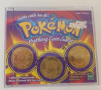 Hasbro Pokemon Battling Coin Game 3 Coins 1999 Charmander / Magmar / Farfetch'd • $14.99