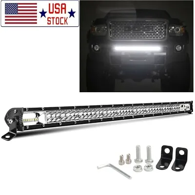 26 Inch 824W Dual Row  LED Work Light Bar 4WD Truck SUV ATV Driving Lamp 25/24 • $47.59