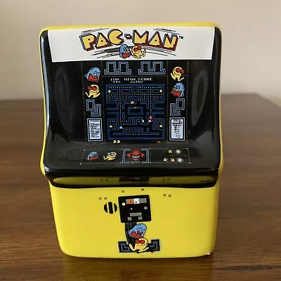 Official Pac Man Arcade Machine Shaped Mug Retro Tea Coffee Cup Pen Holder • $9.99