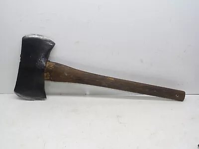 Vintage Michigan Pattern 4½ Pound Double Bit Axe Short Handle INV17107 • $49