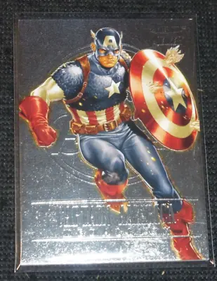 2022 UD Fleer Marvel Ultra Avengers MEDALLION CAPTAIN AMERICA M-6 • $3.95