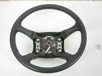 1998-2002 Chevy Silverado GMC Sierra Steering Wheel OEM Gray Leather Wrapped • $100