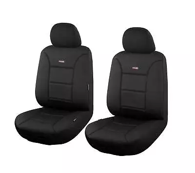 $249.99 • Buy SHARKSKIN Seat Covers Fully Custom Made Fronts Only For MITSUBISHI TRITON MQ ...