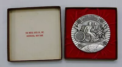 Christian Gobrecht US Mint Engraver 7 Oz .999 Silver Medal - 76mm- Metal Arts Co • $255