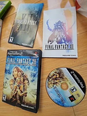 Final Fantasy XII 12 Sony PlayStation 2 PS2 NTSC USA Version • $45