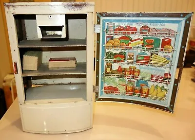 Vintage Early 1950's Wolverine Polar Child Tin Litho Refrigerator  • $14.99