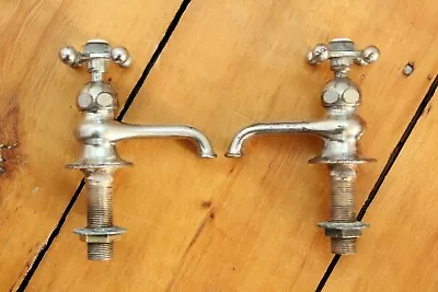 Antique Faucet Bathroom Sink | John Douglas Cincinnati Vtg Victorian Sink Deco  • $345