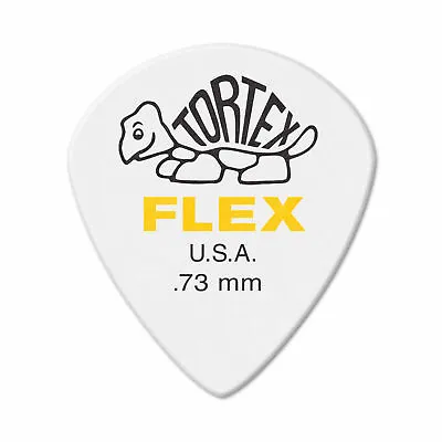 $5.44 • Buy 6 X Jim Dunlop Tortex Jazz III XL FLEX 0.73MM Gauge Guitar Picks 466R.73 *NEW*