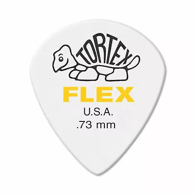 6 X Jim Dunlop Tortex Jazz III XL FLEX 0.73MM Gauge Guitar Picks 466R.73 *NEW* • $5.44