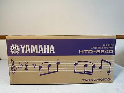 Yamaha HTR-5640 Receiver HiFi Stereo 6.1 Channel Home Theater Audio - NEW SEALED • $399.99